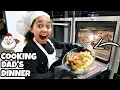 Download Lagu COOKING CHICKEN DINNER FOR MY DAD!!