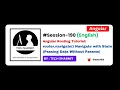 Router Navigate method with State Passing data without parms in Angular English Session-190