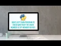 Write a Python program to check Whether the given number is Spy number or Not Spy Number CBSE