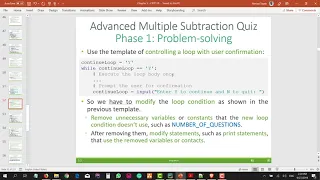 CPIT110 Chapter 5 5 2 The while Loop - Part 5 of 6