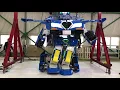 Video di 全長4mの巨大変形ロボ「J-deite RIDE」(ジェイダイト・ライド)除幕式　J-deite Ride Stepping demo 01