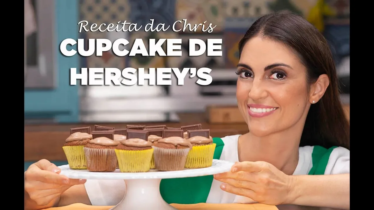 RECEITA FÁCIL DE CUPCAKE DE CHOCOLATE HERSHEYS