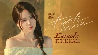 'tạnh mưa' Karaoke Version (beat tone Nam) | Thiều Bảo Trâm