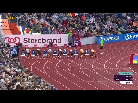 Download MP3 Marcell Jacobs corre i 100 metri in 10.03 a Oslo (Diamond League)
