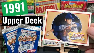 1991 Upper Deck Baseball Box Break - Junk Wax Rip