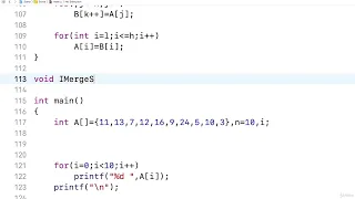 Let s Code Iterative Merge Sort