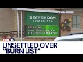 Beaver Dam burn list circulates on social media parents unsettled FOX6 News Milwaukee