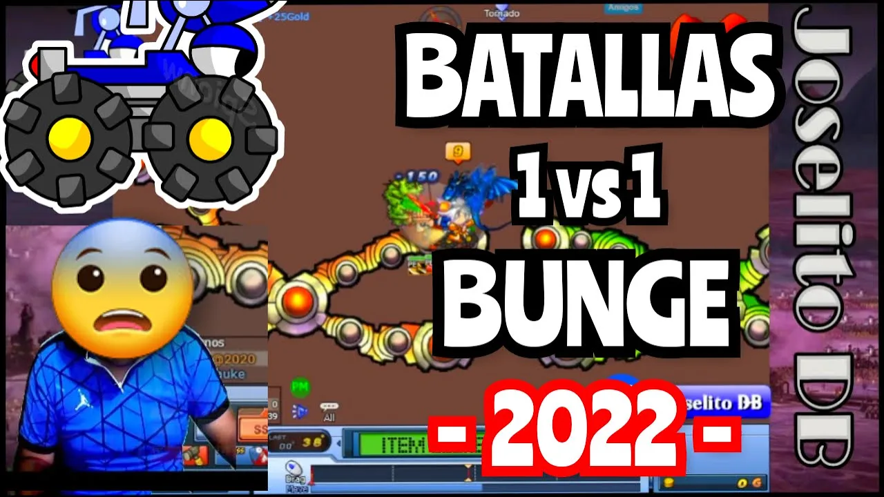 Dragonbound 2022 BATALLA DE BUNGE / BIGFOOT /server 6 / 1 vs 1 / SIN AIMBORT