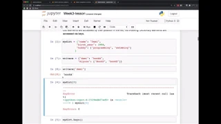 Python Bootcamp Data Analysis for Beginners - Lesson3