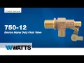 Watts Heavy Duty Mechanical Float Valves