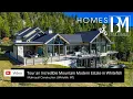 Tour an Incredible Mountain Modern Estate in Whitefish Montana Homes of BUILD