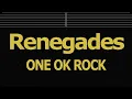 Download Lagu Karaoke♬ Renegades - ONE OK ROCK 【No Guide Melody】 Instrumental