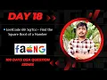 Day 18 LeetCode 69 Sqrt x - Find the Square Root of a Number 100 Days DSA Question Series