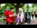 Lagu Kind Delivery Guy Saves Fainted Granny, Unaware It Is CEO's Granny's Test—Love Arrives!
