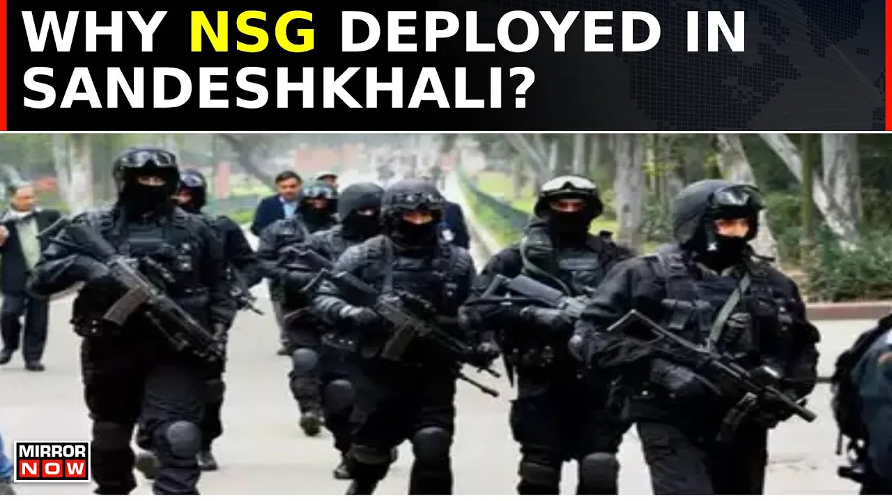 NSG Commandos Deployed In Sandeshkhali After CBI Seizes Arms; Investigation Intensifies | Top News