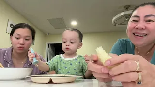 Vlog 3260 ll  ĂN SÁNG LÚC 3 GIỜ SÁNG VÌ CÒN TRÁI GIỜ GIẤC