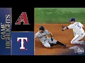 D-backs vs Rangers World Series Game 2 Highlights 23 MLB Highlights