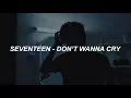 Download Lagu SEVENTEEN (세븐틴) - 울고 싶지 않아 (Don't Wanna Cry) Easy Lyrics