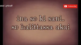 m hausa lyrics zanbaki ruko umar m shareef