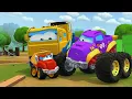 Lagu Learn with Tonka Chuck | Commercial Trucks/Rowdy The Rockstar COMPILATION | Cartoon for Kids