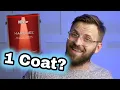 BEHR MARQUEE HOME DEPOT PAINT Premium Paint Review