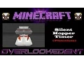 Silent Hopper Timer Pistonless - Minecraft