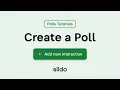 Create a Poll Polls Tutorial