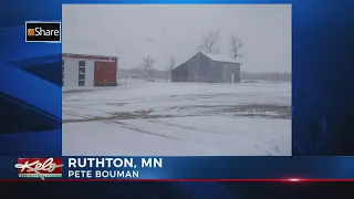 PHOTOS May 8th snow