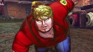 Street Fighter X Tekken Bob Intro Win Poses 