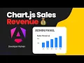 Chart js Sales Revenue Chart in Angular Admin Panel