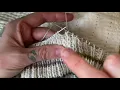 Left Leaning decrease in Half-Fishermen s Rib Tutorial