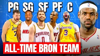 We Made NBA All-Time Teammates Lineups