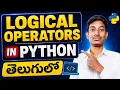 Logical Operators in Python AND OR NOT Explained Python Tutorial