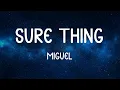 Download Lagu Sure Thing - Miguel (Lyrics) d4vd, Taylor Swift, Troye Sivan