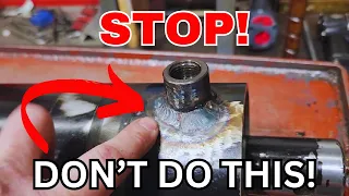 WATCH THIS Before Welding on a Hydraulic Cylinder