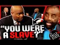 WE USED TO BE SLAVES Jesse Lee Peterson DEBATES Slavery s Effects with Dean of College Highlight