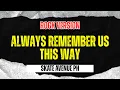 Lagu Always Remember Us This Way - Skate Avenue PH (Rock Version)