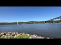 Peaceful Hudson River on a Quiet Sunday Morning 4 Hours of Relaxing Water Sounds