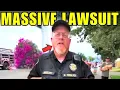 Corrupt Cop Threatens Arrest Over Flyers