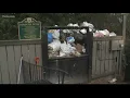 Trash piling up at Peachtree Corners apartment complex