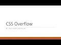 17 Overflow Properties in CSS Ravi Computer Point