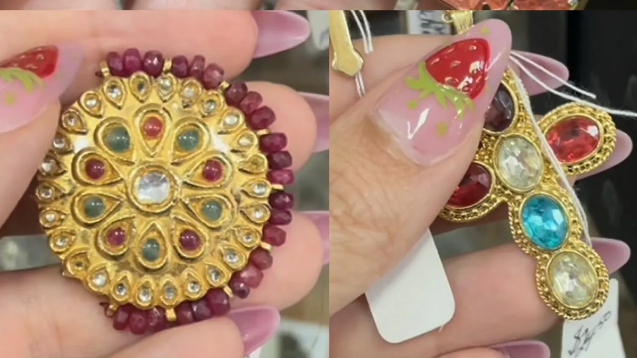I WENT ANTIQUING FOR JEWELRY ✨ RINGS, NECKLACES & PENDANTS 😍