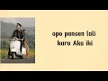 TANSAH - MASDDDHO | (Lirik Lagu)