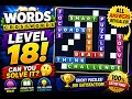 Words Crosswords Level 18 Walkthrough Full Gameplay All Answers