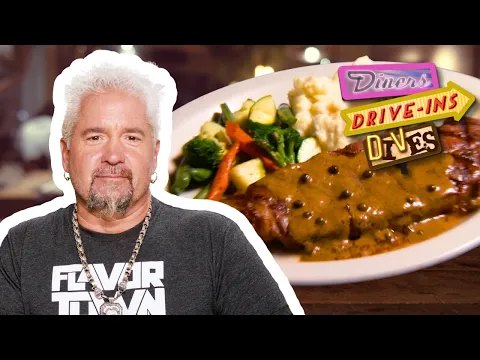 Guy Savors Gaelic Steak in Honolulu 🍀🥩 Diners, Drive-Ins and Dives | Food Network