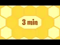 3 Minute Timer Basic Yellow