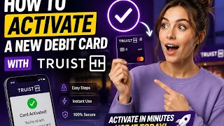 How to activate a new debit card with Truist