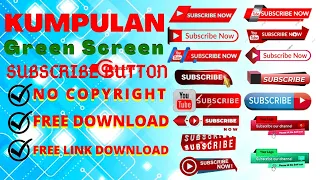 Download KUMPULAN Green Screen | Green Screen Subscribe button | animasi subscribe keren youtube MP3