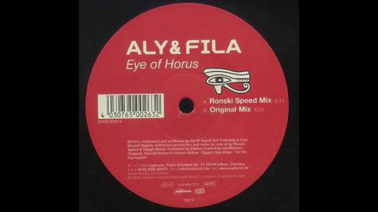 Aly & Fila - Eye Of Horus (Ronski Speed Remix) (2003)
