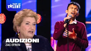 Zac Efren e la sua voce in "Stay" di Rihanna 🎤 Italia's Got Talent 2025 Audizioni